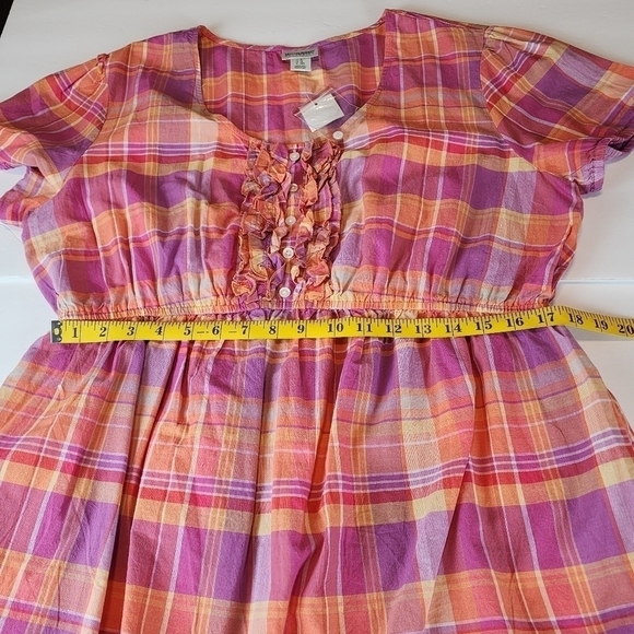 Motherhood Maternity shirt sz XL Plaid New - Picture 7 of 9